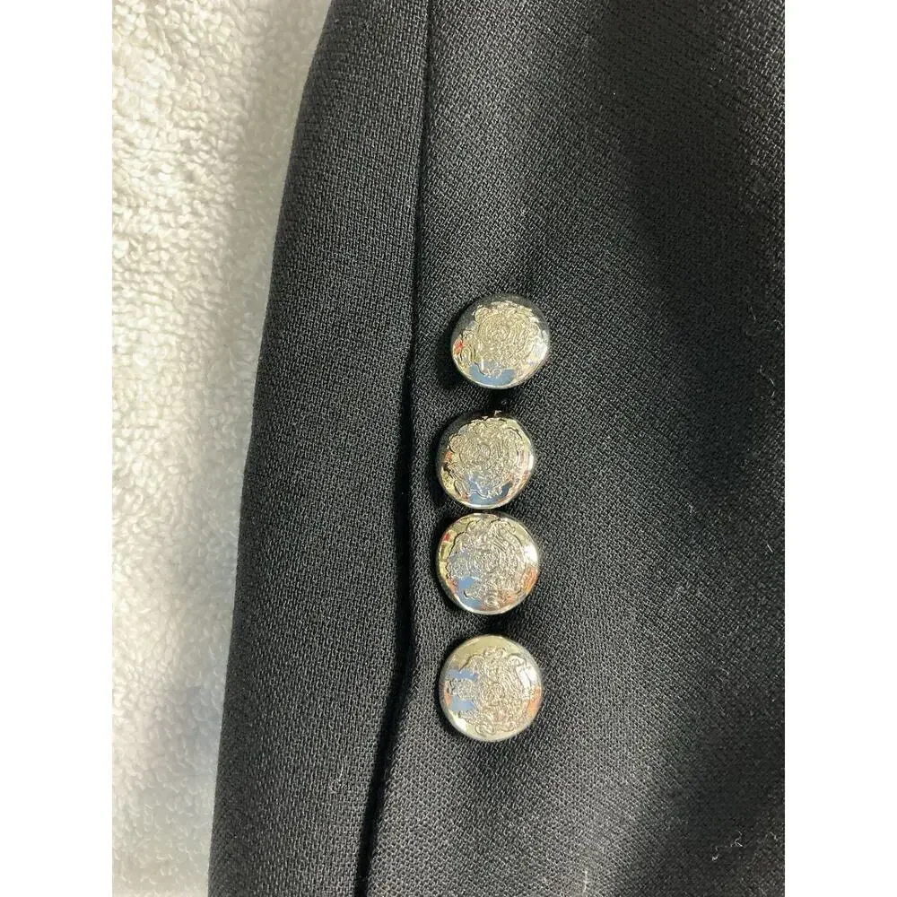 Vtg Women’s Lauren Ralph Lauren Black Long Coat With Tags - Picture 4 of 16